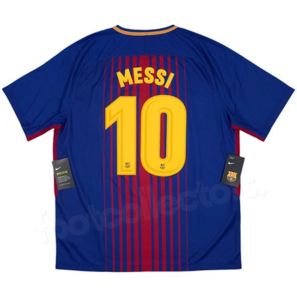 Maillot Barca Domicile 2017-2018 Messi