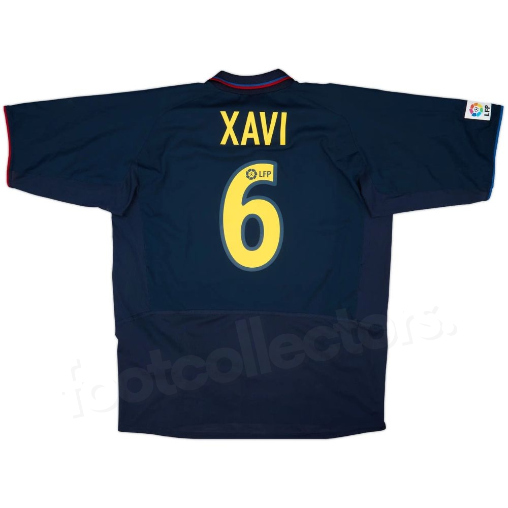 Maillot Barca Exterieur 2002-2003 Xavi