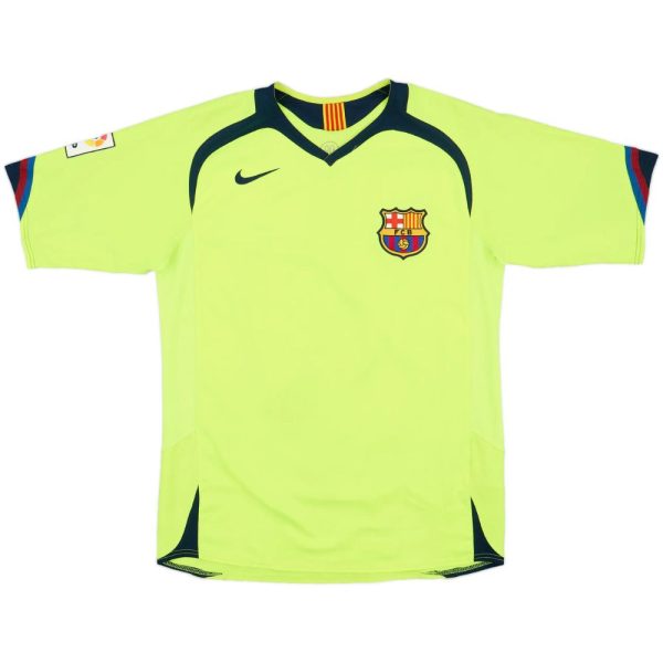 Maillot Barca Exterieur 2005-2006 Ronaldinho