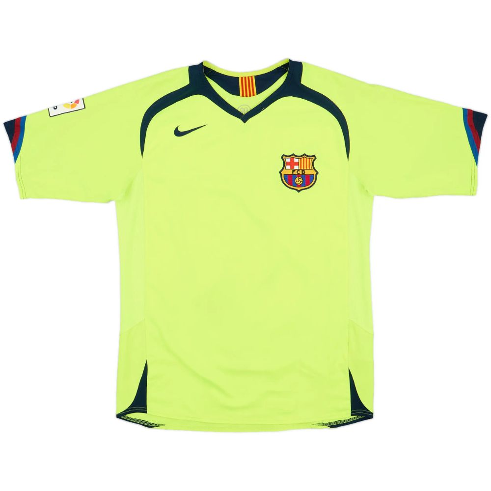 Maillot Barca Exterieur 2005-2006 Ronaldinho