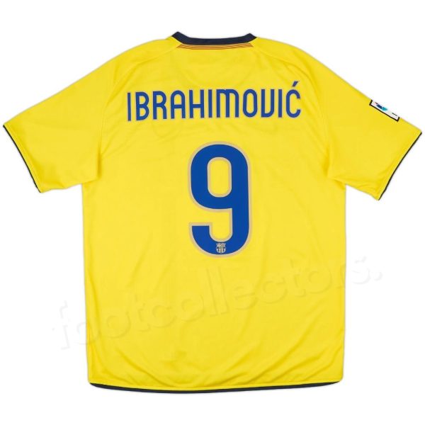 Maillot Barca Exterieur 2008-2010 Ibrahimovic