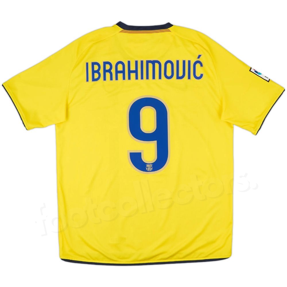 Maillot Barca Exterieur 2008-2010 Ibrahimovic