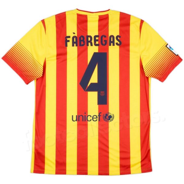 Maillot Barca Exterieur 2013-2015 Fabregas