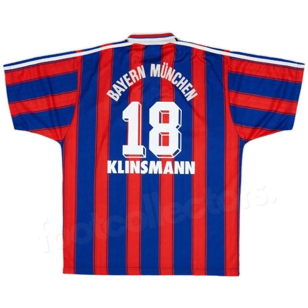 Maillot Bayern Munich Domicile 1995-1997 Klinsmann