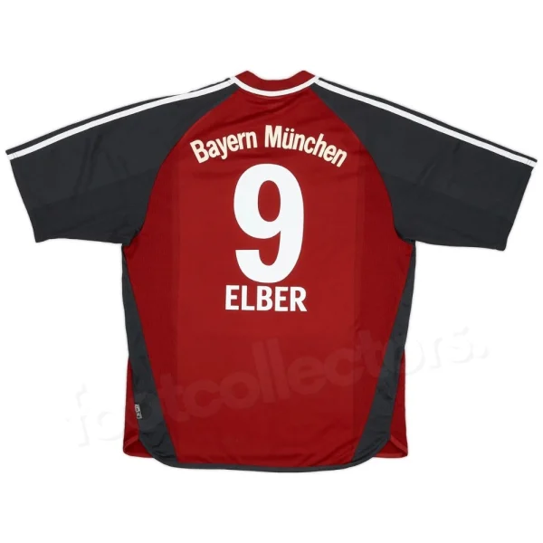 Maillot Bayern Munich Domicile 2001-2002 Elber