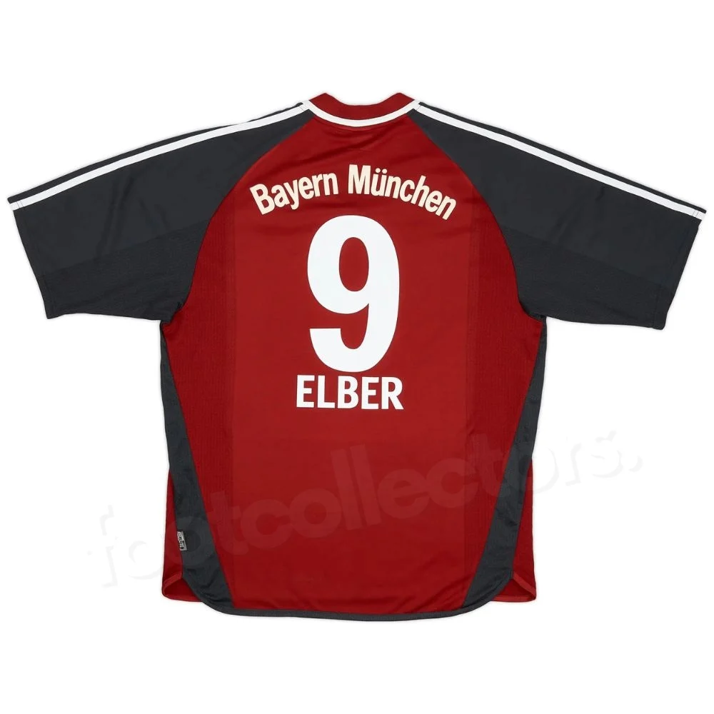Maillot Bayern Munich Domicile 2001-2002 Elber