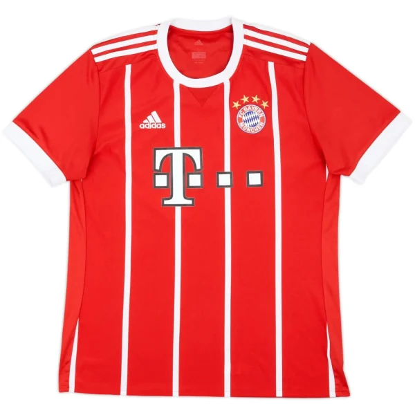 Maillot Bayern Munich Domicile 2017-2018 Lewandowski