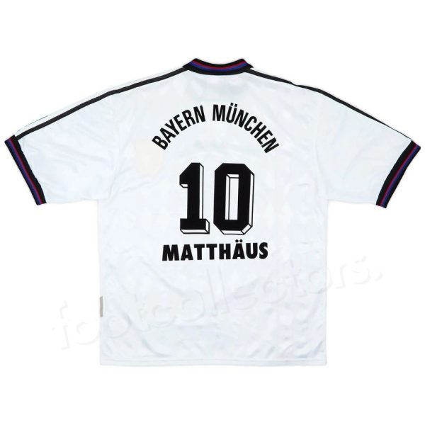 Maillot Bayern Munich Exterieur 1996-1998 Matthaus