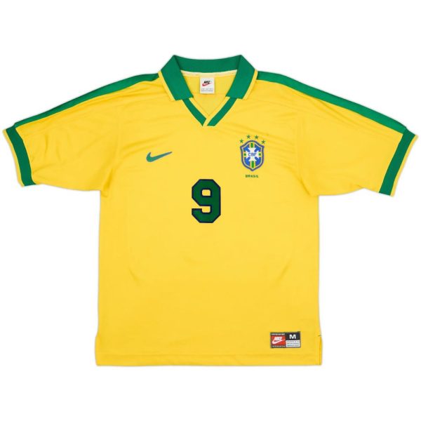 Maillot Bresil Domicile 1997-1998 Ronaldo