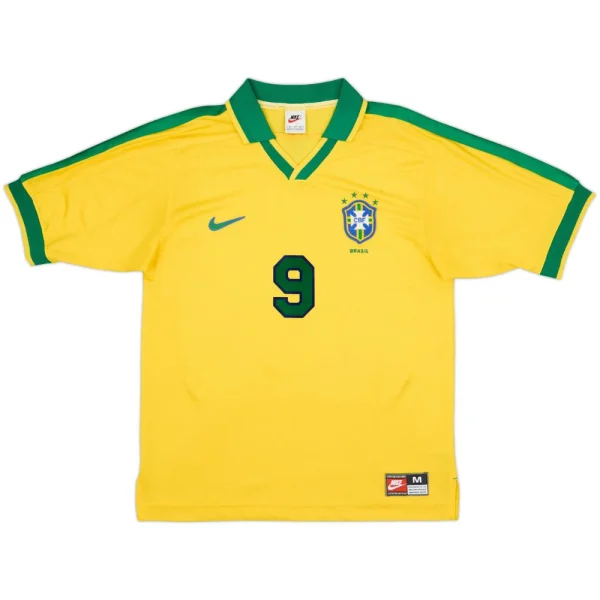 Maillot Bresil Domicile 1997-1998 Ronaldo