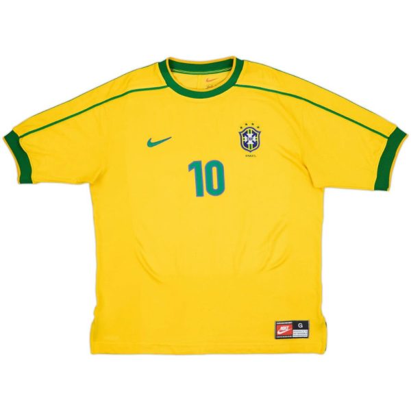Maillot Bresil Domicile 1998-2000 Rivaldo