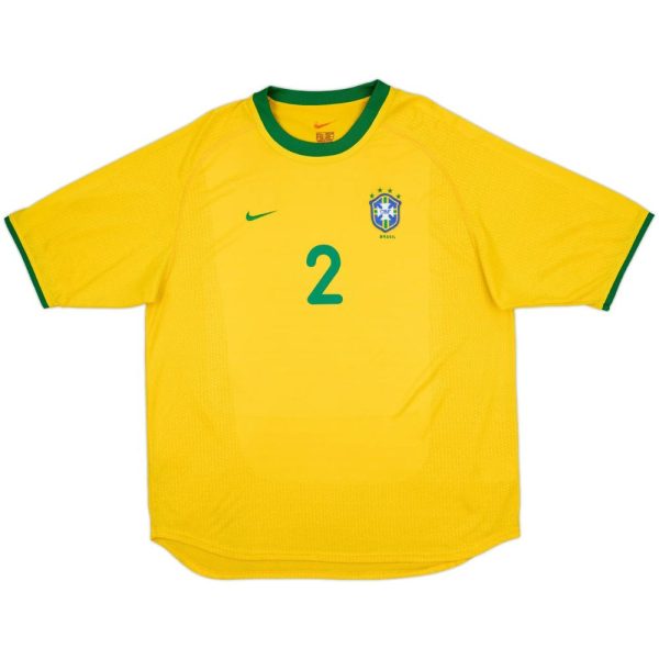 Maillot Bresil Domicile 2000-2002 Cafu