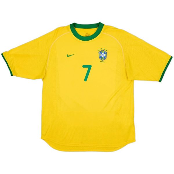 Maillot Bresil Domicile 2000-2002 Ronaldinho