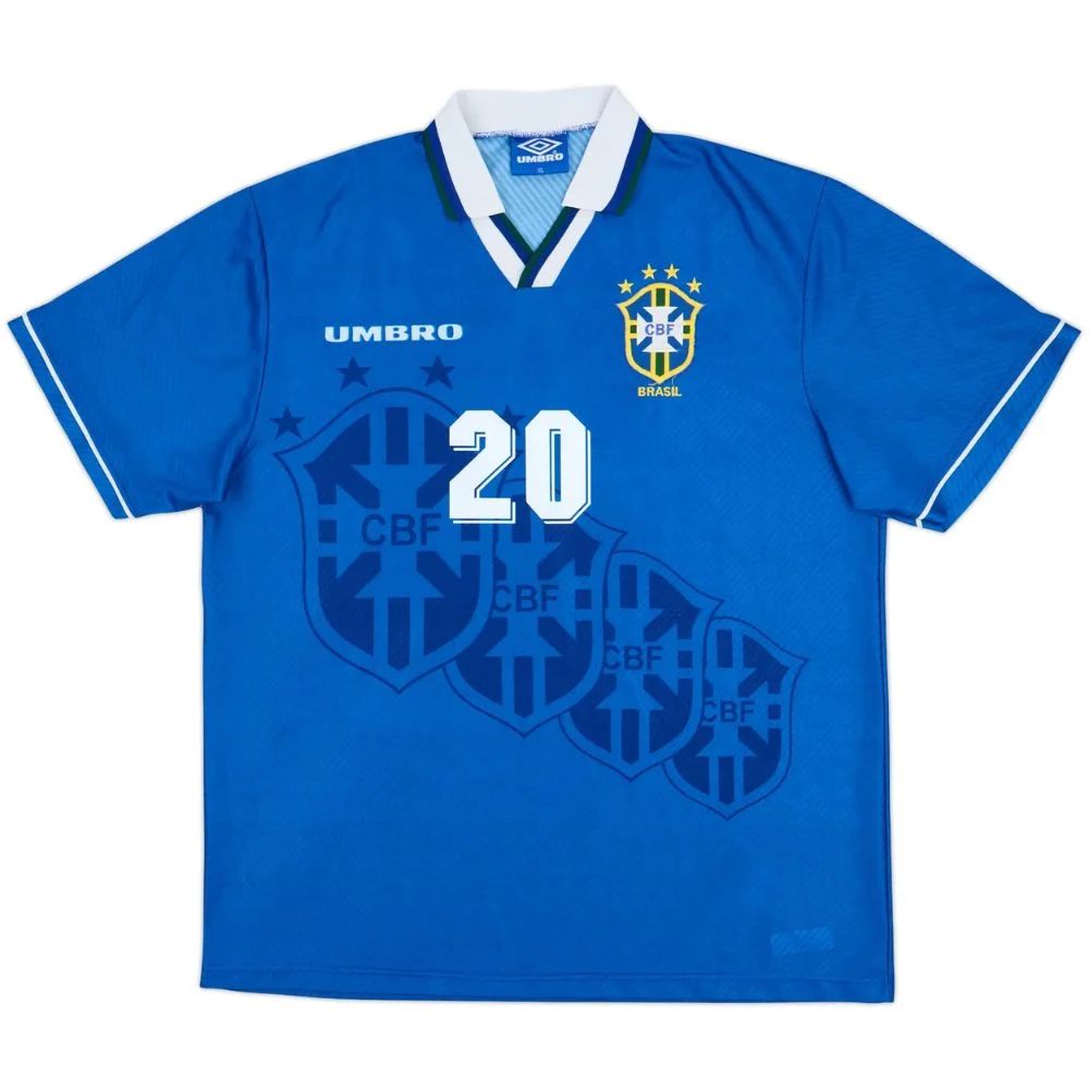 Maillot Bresil Exterieur 1994-1997 Ronaldo