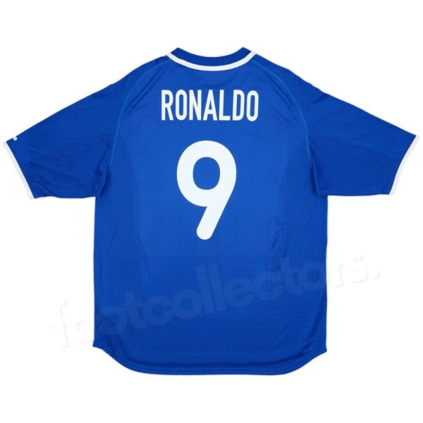 Maillot Bresil Exterieur 2000-2002 Ronaldo