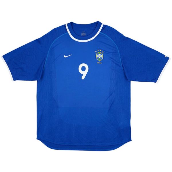 Maillot Bresil Exterieur 2000-2002 Ronaldo