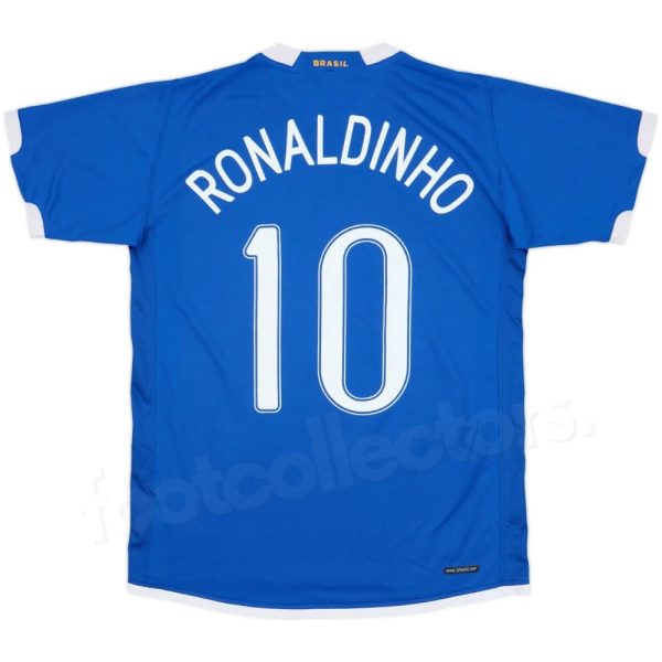 Maillot Bresil Exterieur 2006-2007 Ronaldinho