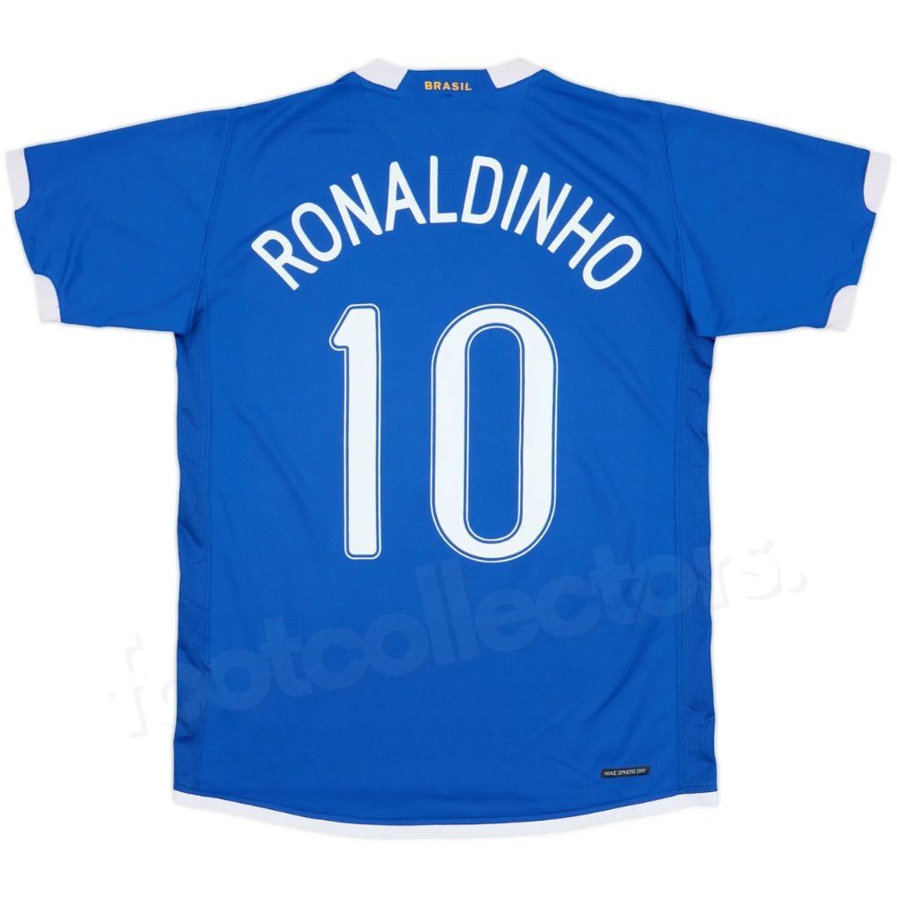 Maillot Bresil Exterieur 2006-2007 Ronaldinho