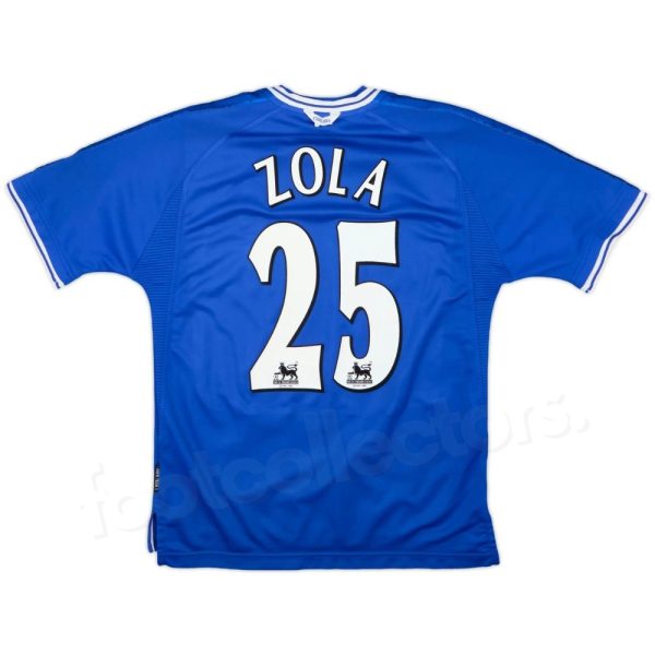 Maillot Chelsea Domicile 1999-2001 Zola