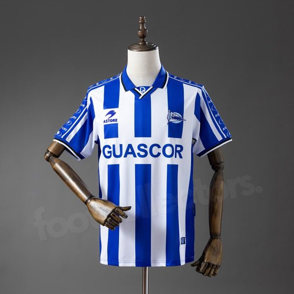 Maillot Deportivo Alaves Domicile 1998-1999