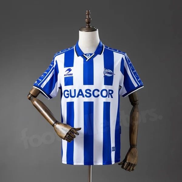 Maillot Deportivo Alaves Domicile 1998-1999