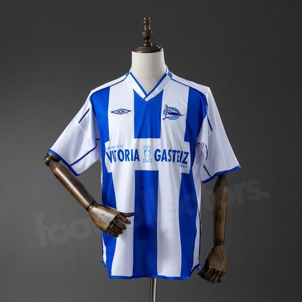Maillot Deportivo Alaves Domicile 2003-2004