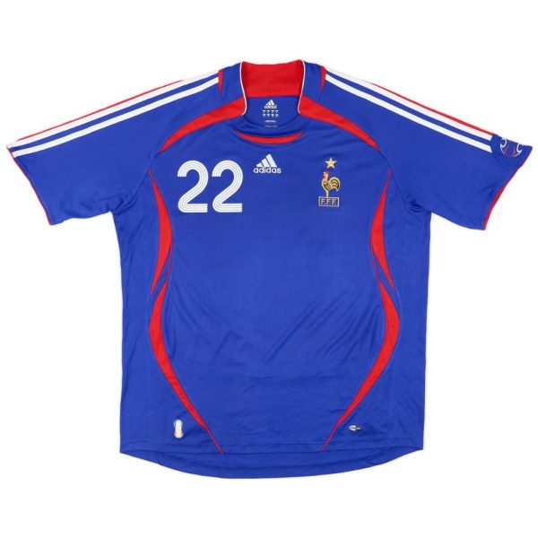 Maillot Equipe de France Domicile 2006-2007 Ribery