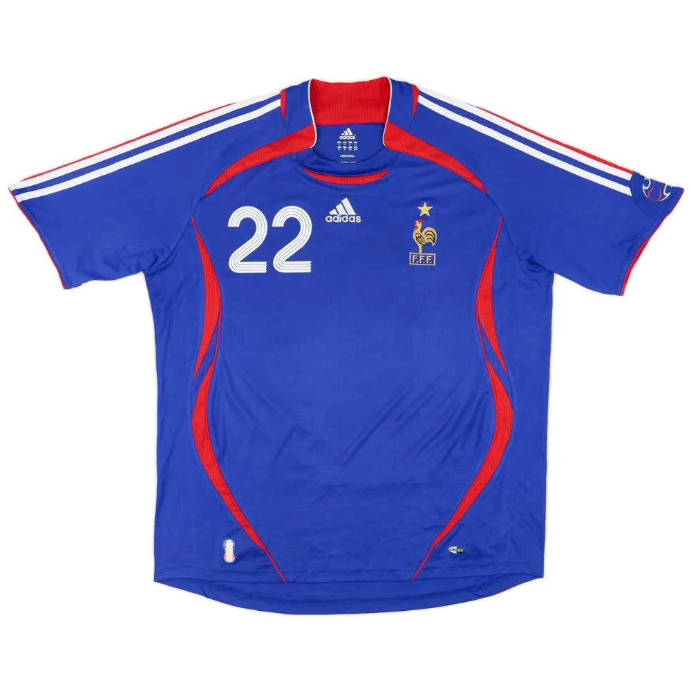 Maillot Equipe de France Domicile 2006-2007 Ribery