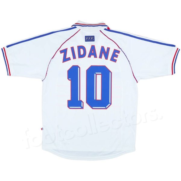 Maillot Equipe de France Exterieur 1998 Zidane