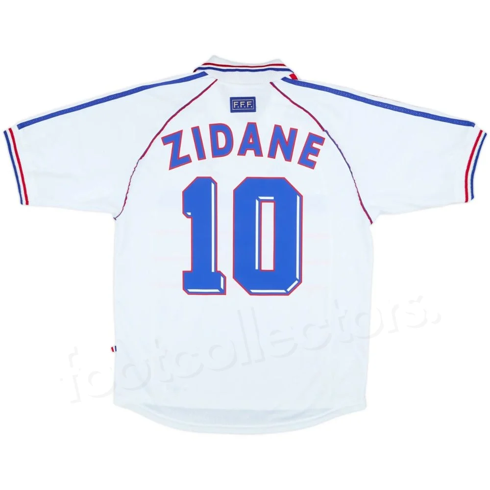 Maillot Equipe de France Exterieur 1998 Zidane