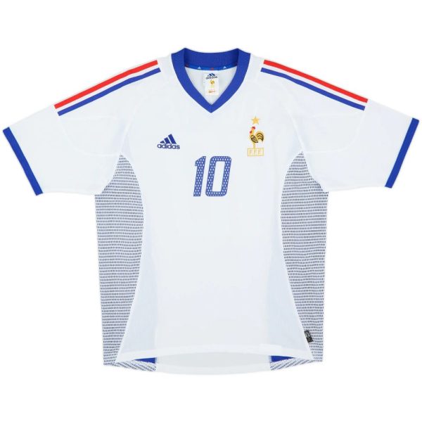 Maillot Equipe de France Exterieur 2002-2004 Zidane