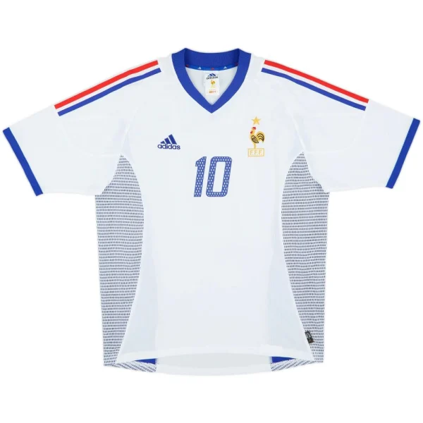 Maillot Equipe de France Exterieur 2002-2004 Zidane