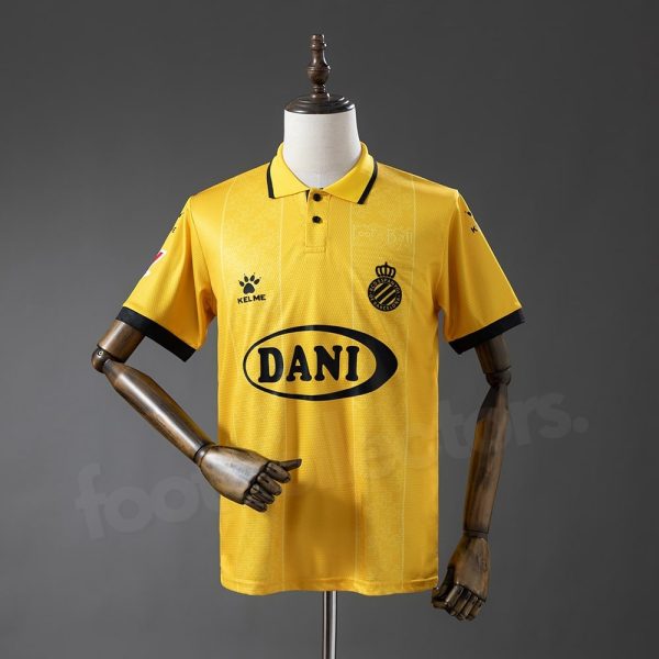 Maillot Espanyol 125 Ans Anniversaire Jaune