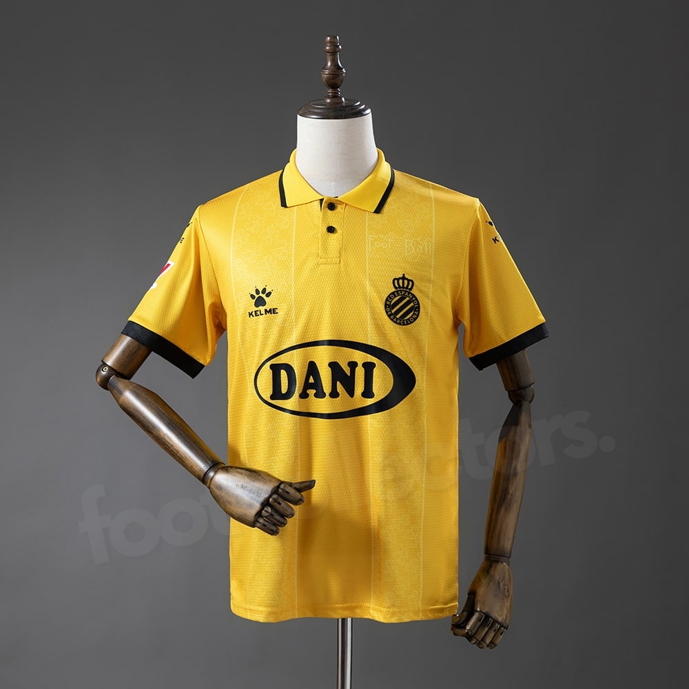 Maillot Espanyol 125 Ans Anniversaire Jaune
