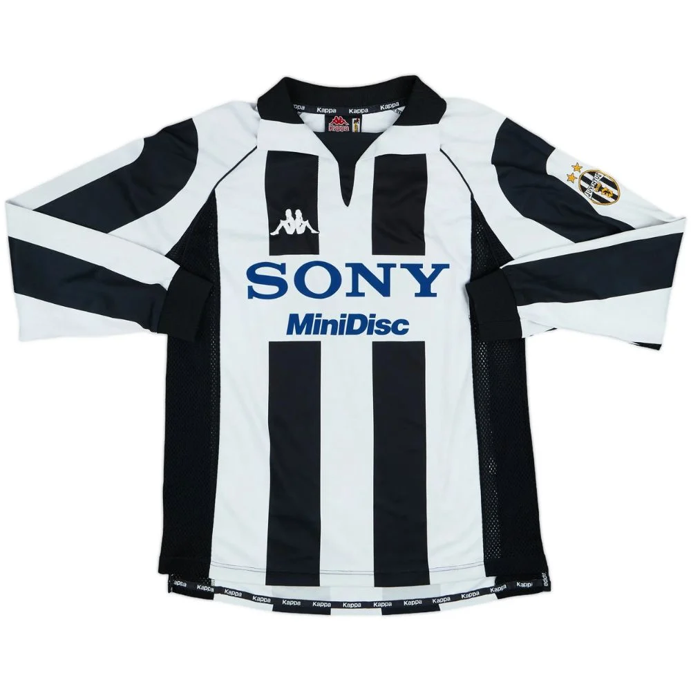 Maillot Juventus Domicile 1997-1998 Zidane Manches Longues