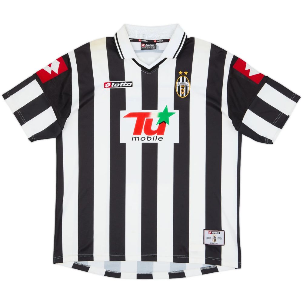 Maillot Juventus Domicile 2001-2002 Trezeguet