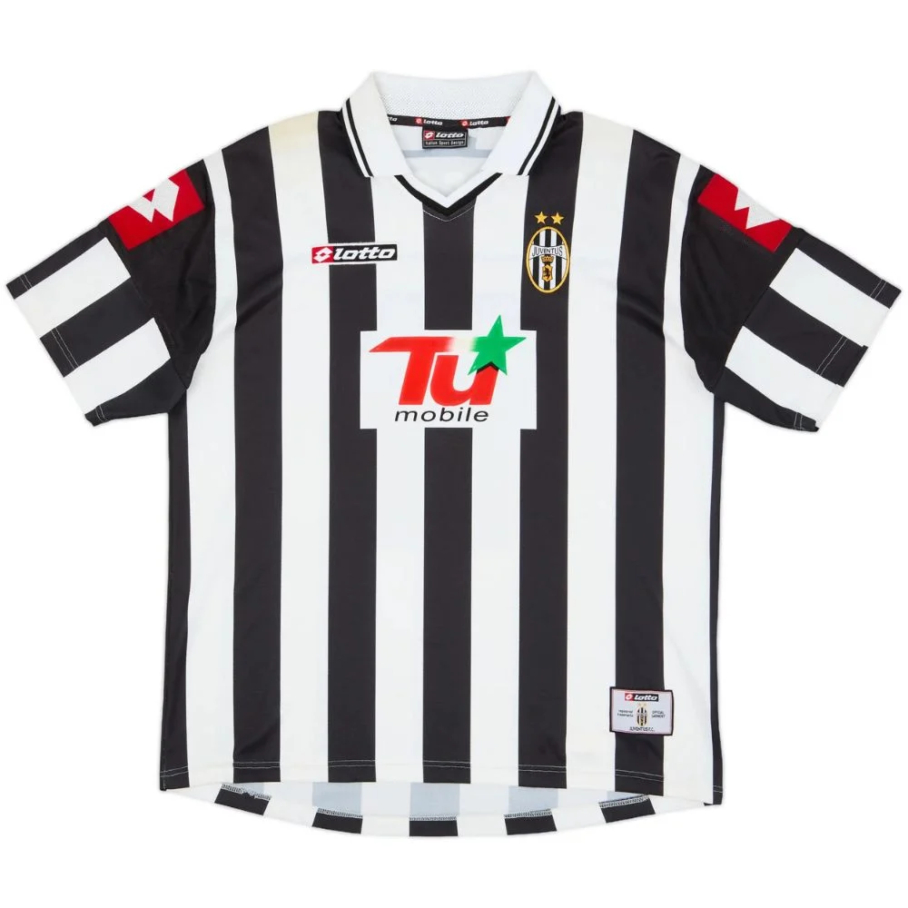 Maillot Juventus Domicile 2001-2002 Trezeguet