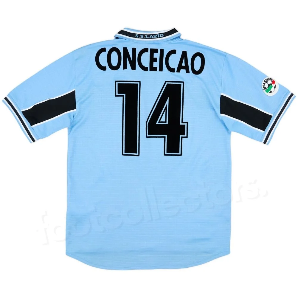 Maillot Lazio Domicile 1998-2000 Conceicao