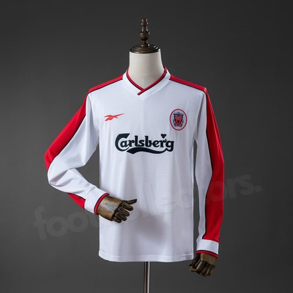 Maillot Liverpool Exterieur 1998-1999 Manches Longues