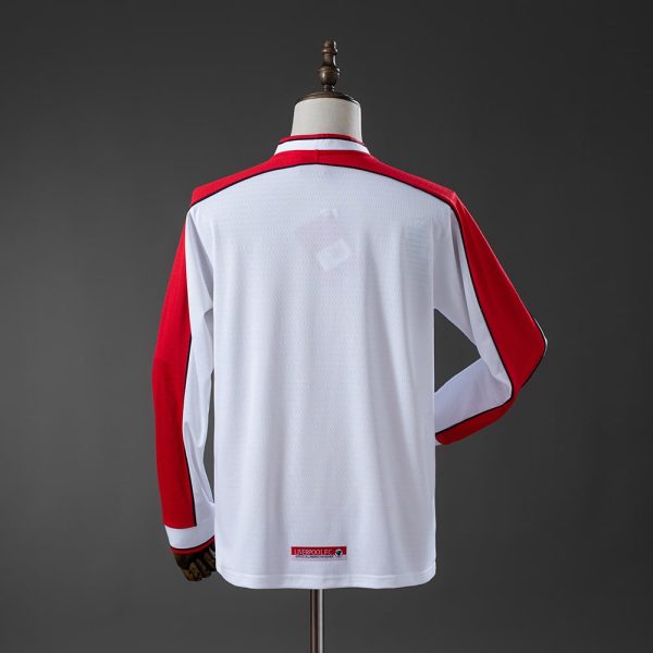 Maillot Liverpool Exterieur 1998-1999 Manches Longues