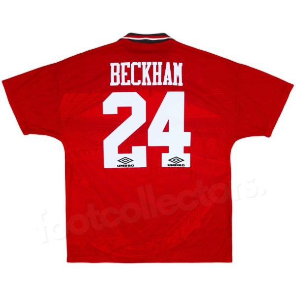 Maillot Manchester United Domicile 1994-1996 Beckham