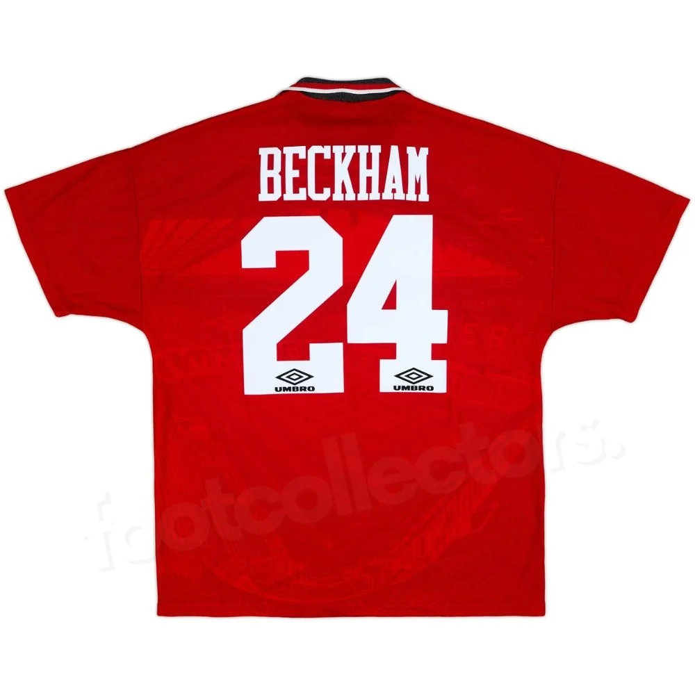 Maillot Manchester United Domicile 1994-1996 Beckham