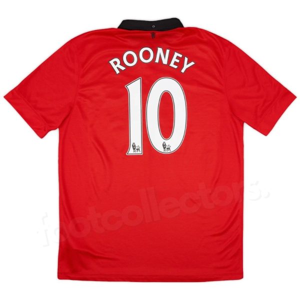 Maillot Manchester United Domicile 2013-2014 Rooney