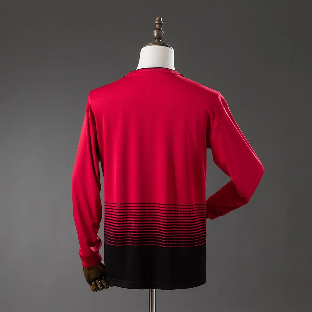 Maillot Manchester United Domicile 2018-2019 Manches Longues