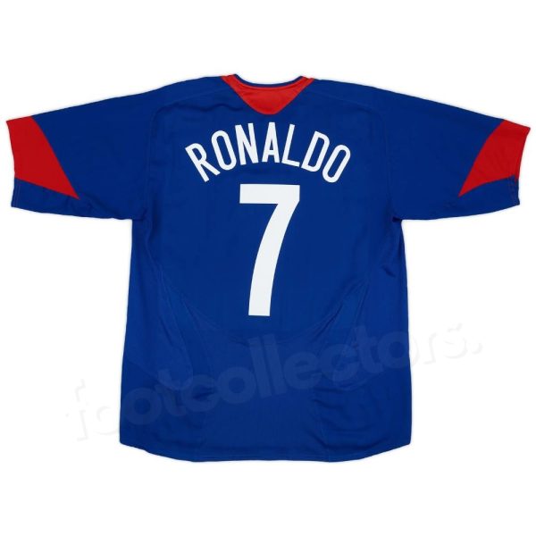 Maillot Manchester United Exterieur 2005-2006 Ronaldo