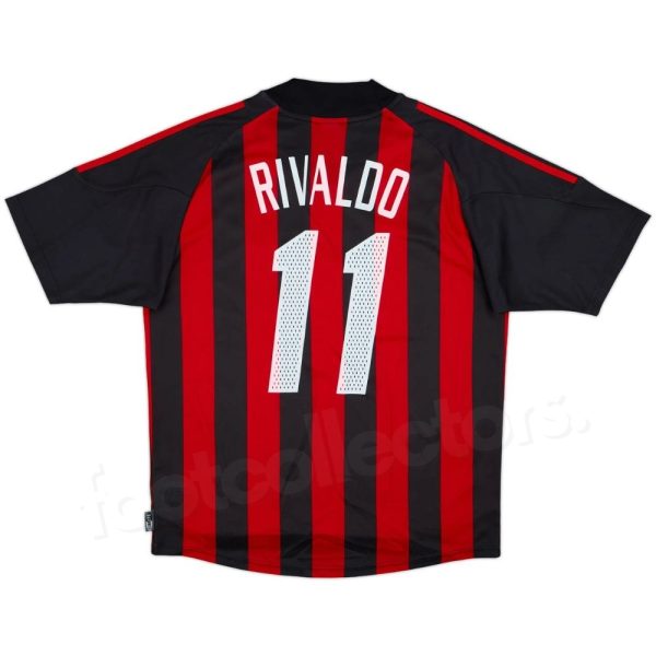 Maillot Milan AC Domicile 2002-2003 Rivaldo