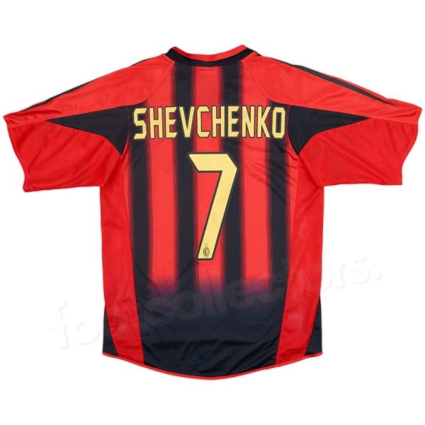 Maillot Milan AC Domicile 2004-2005 Shevchenko