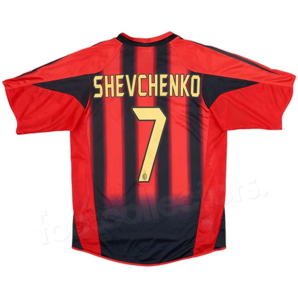 Maillot Milan AC Domicile 2004-2005 Shevchenko