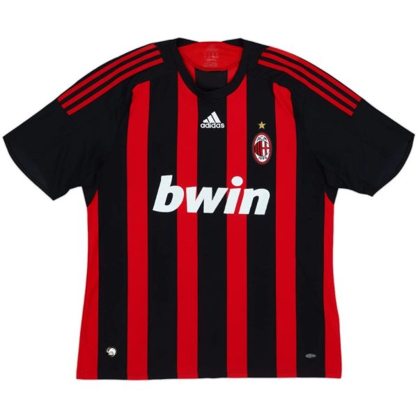 Maillot Milan AC Domicile 2008-2009 Beckham