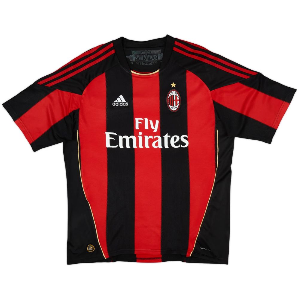 Maillot Milan AC Domicile 2010-2011 Ibrahimovic